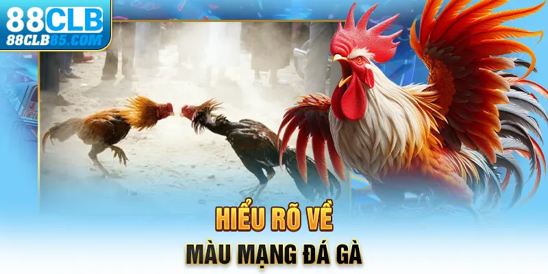 Hiểu rõ về màu mạng đá gà